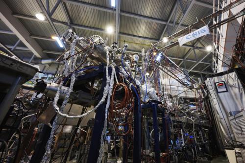  ISOLDE scores a first with laser spectroscopy of short-lived radioactive molecules 